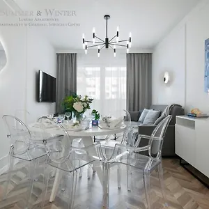 Luxury Summerwinter Malczewskiego 86 M 12 Gdansk, Parking Podziemny Na Pilota Apartament